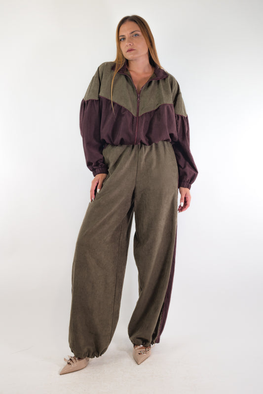 AI26 Susy Mix Pantalone PA914SMT1406 Militare