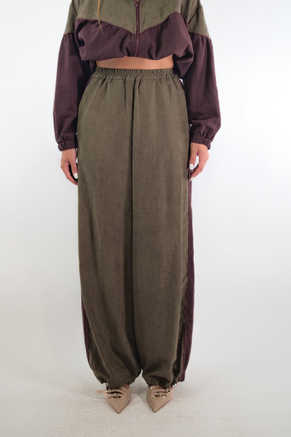 AI26 Susy Mix Pantalone PA914SMT1406 Militare
