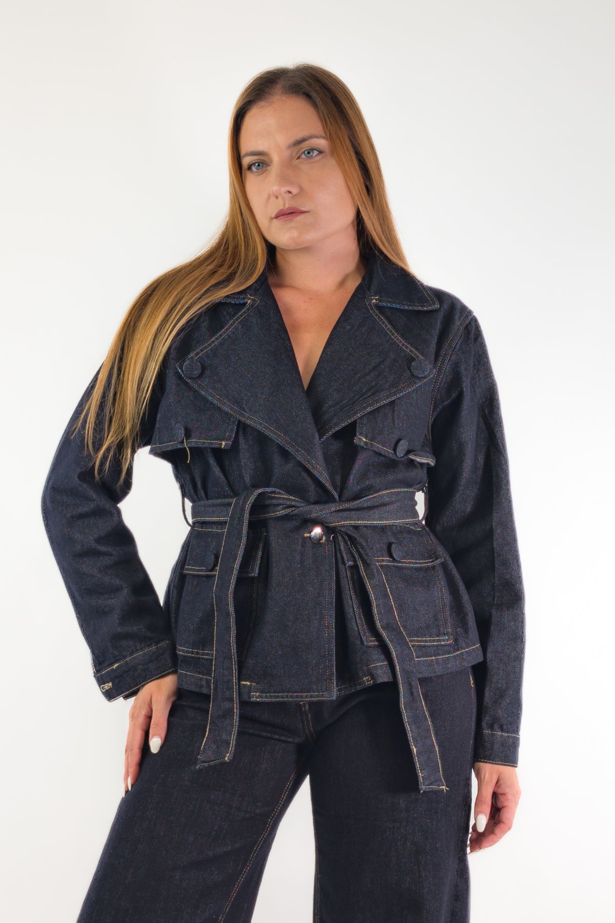 AI26 Susy Mix Giacca 30921 Denim