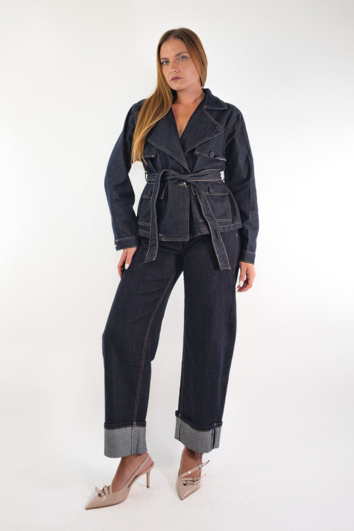 AI26 Susy Mix Giacca 30921 Denim