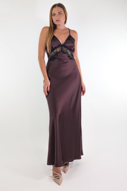 AI26 Imperial Abito AGGYMBA Plum Noir