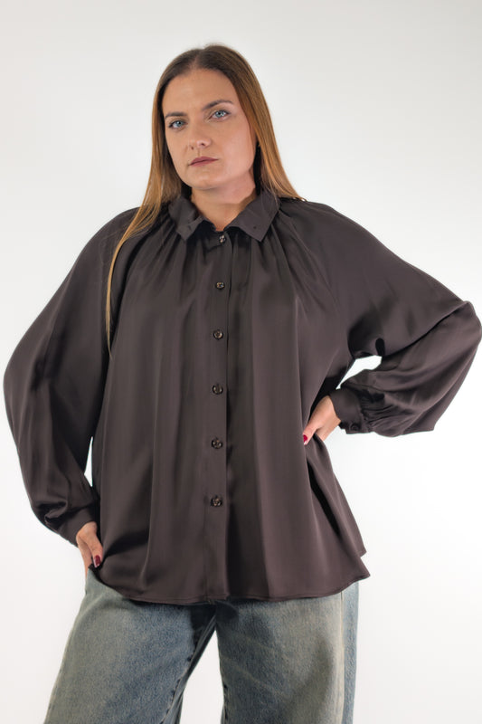 AI26 Imperial Camicia CPC1MJY Dark Coffee