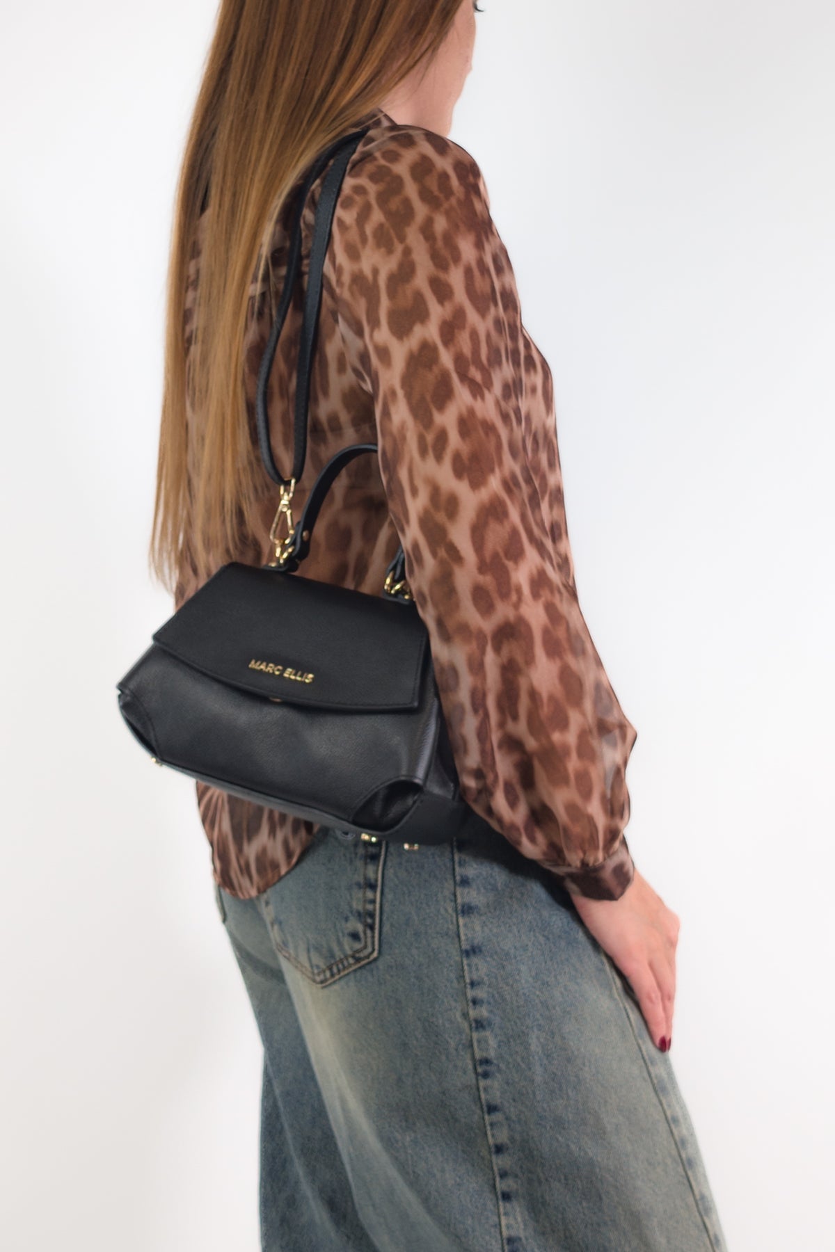 Marc Ellis Borsa SPENCY S DO BLACK / GOLD