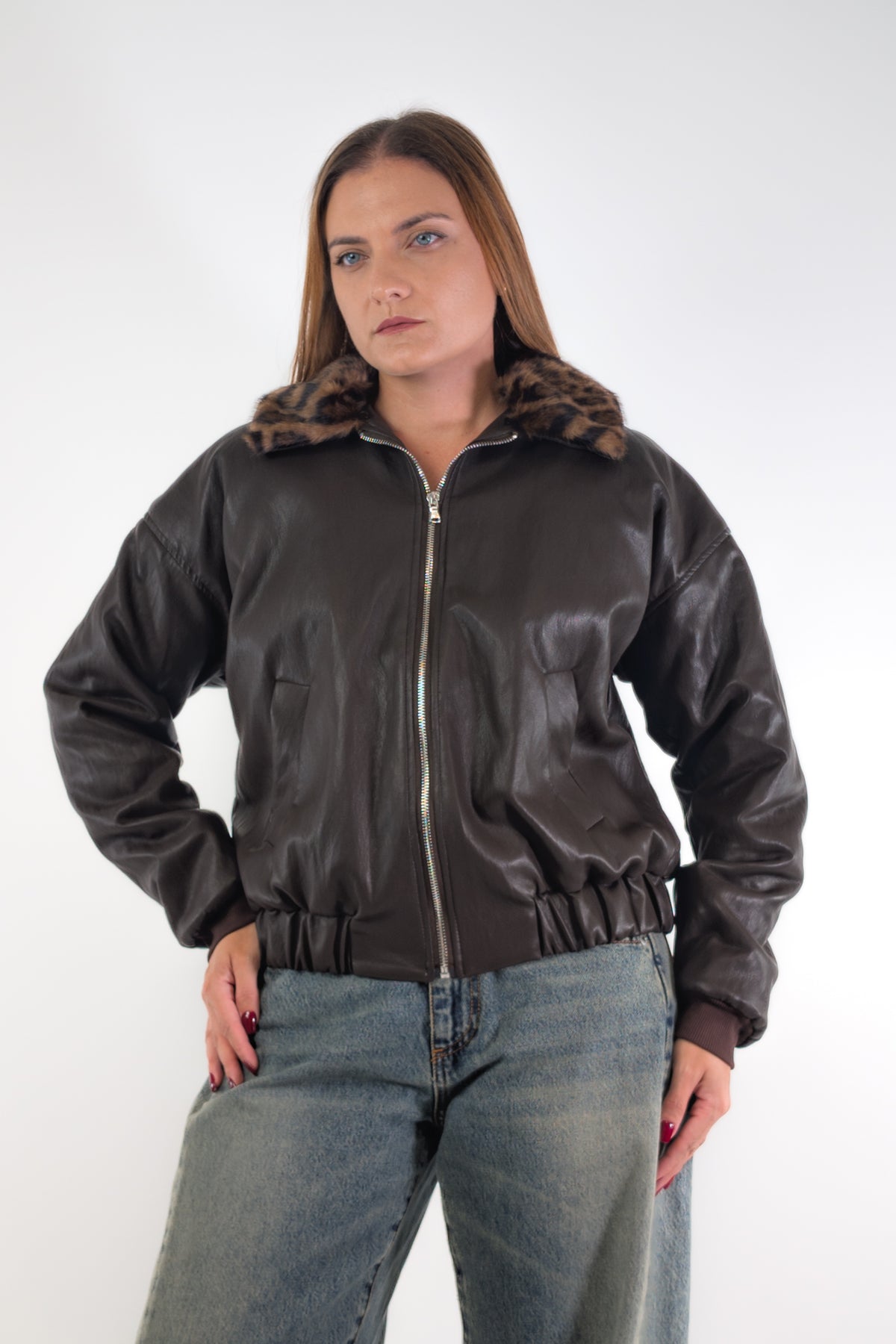 AI26 Susy Mix Giubbotto 514926 Moro