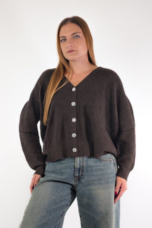 AI26 Susy Mix Cardigan AI51079B Moro