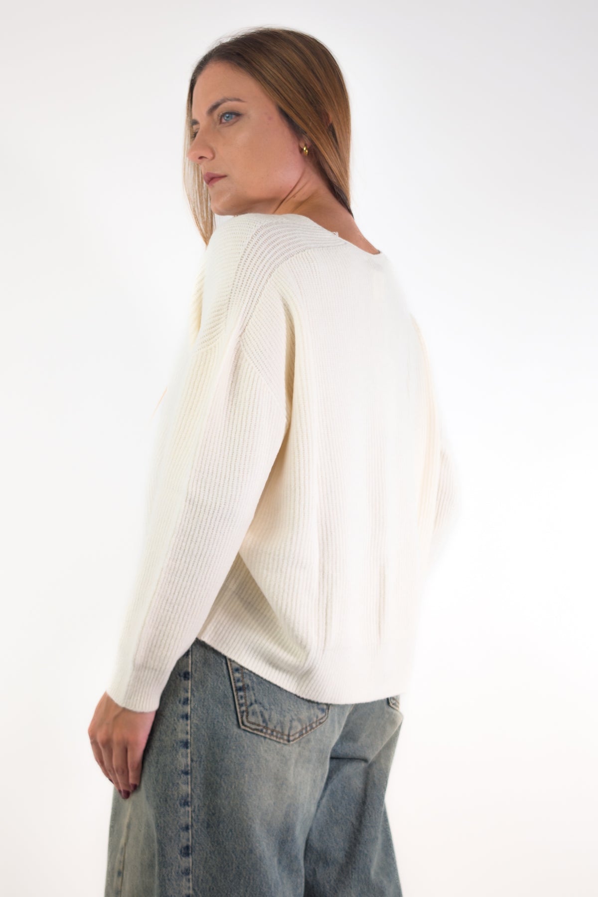 AI26 Susy Mix Cardigan AI51079B Burro