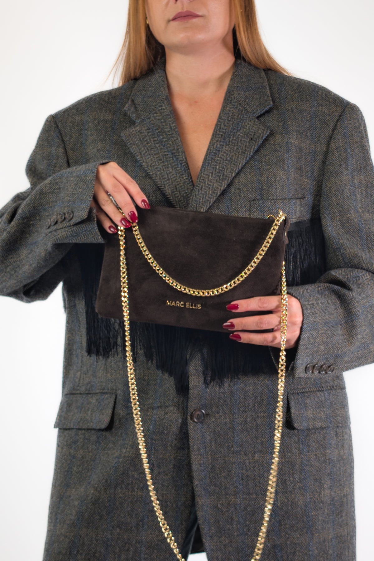 Marc Ellis Borsa ESTER CM CHOC / GOLD