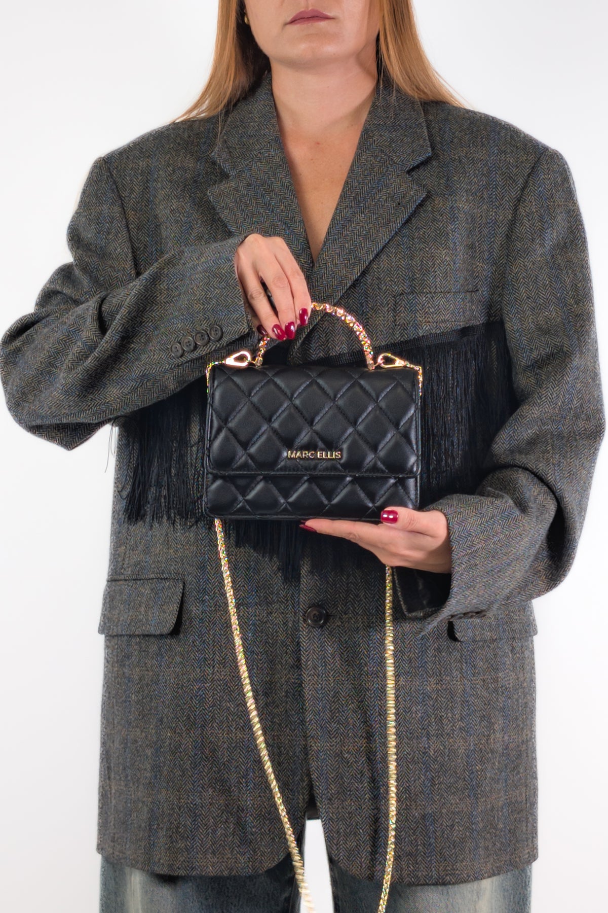 Marc Ellis Borsa PARIS BLACK / LIGHT GOLD