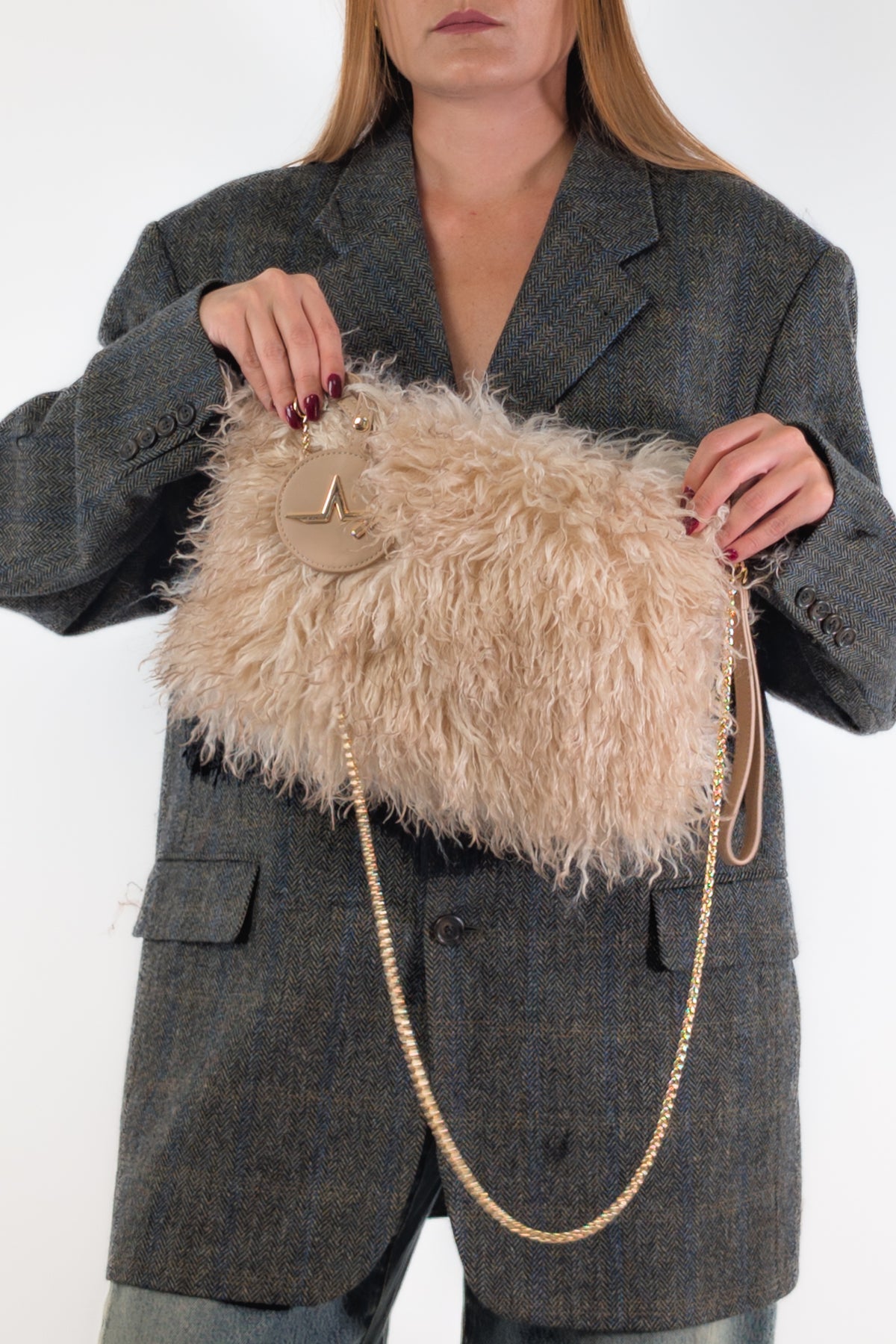 Marc Ellis Pochette BUBY YAK C. DARK BEIGE