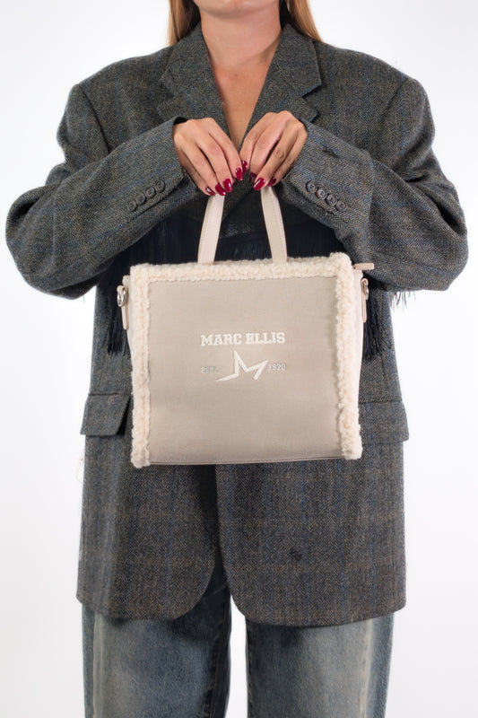 Marc Ellis Borsa BUBY BUCKS M DARK BEIGE