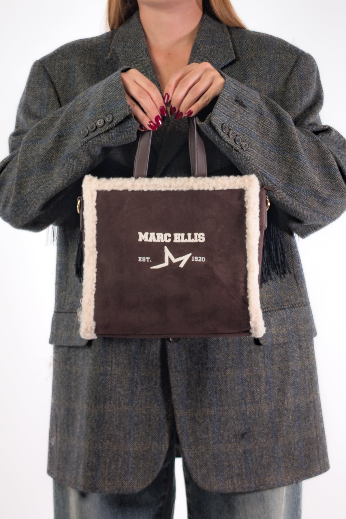 Marc Ellis Borsa BUBY BUCKS M CHOC