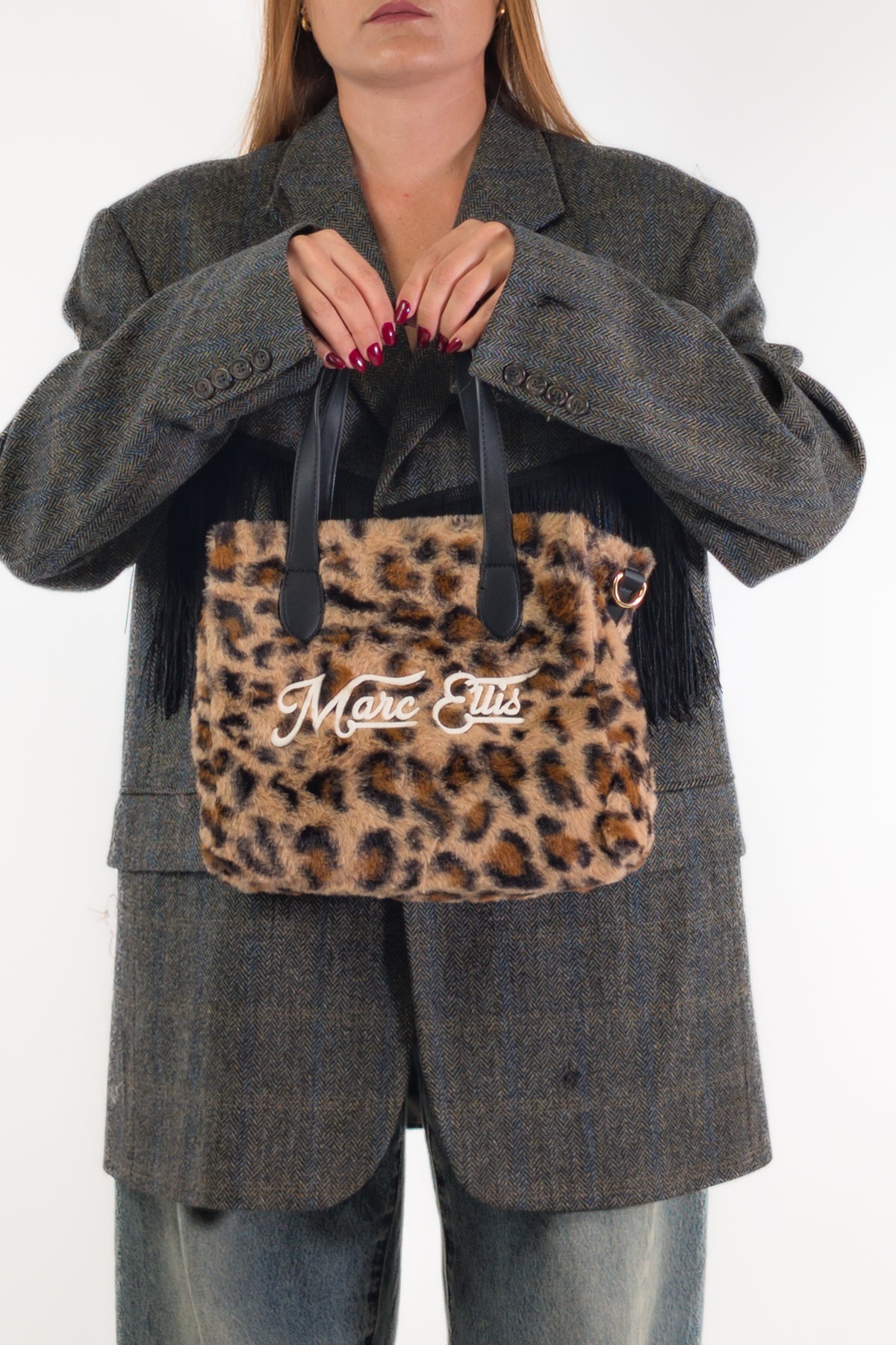 Marc Ellis Borsa BUBY LYNX M DARK BEIGE