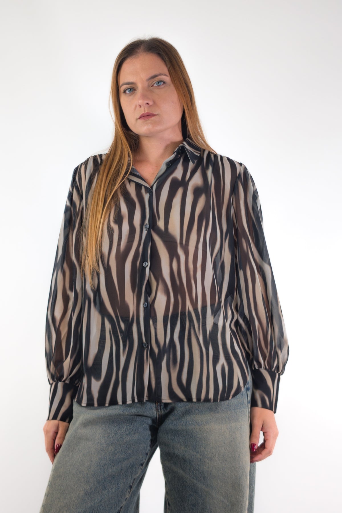 AI26 Susy Mix Camicia C4456CPFA168 Nero