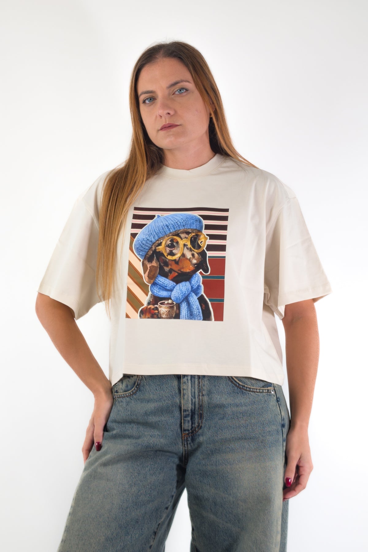 AI26 Susy Mix T-Shirt SH005107 Crema