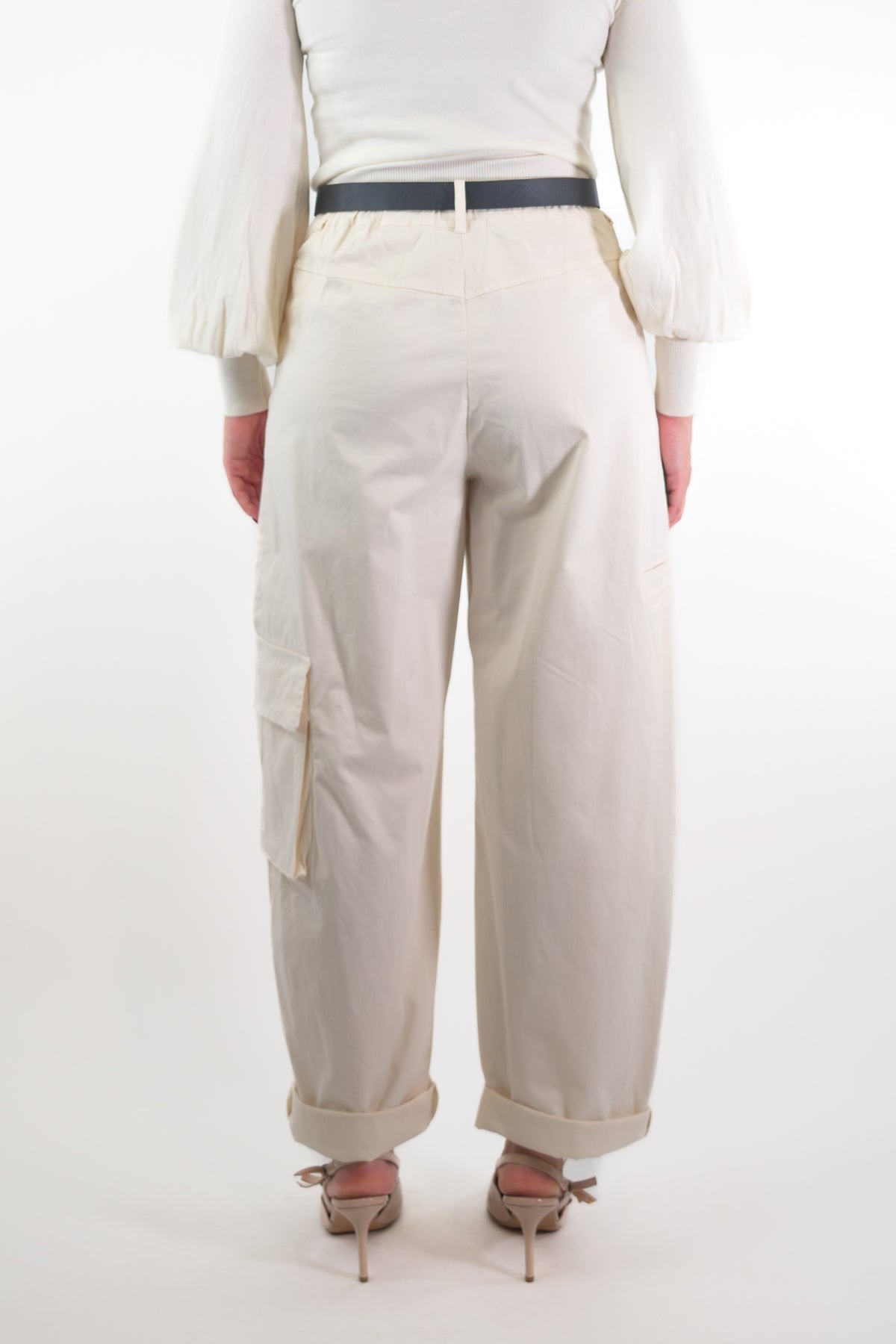 AI26 Susy Mix Pantalone 61048PMTR Latte
