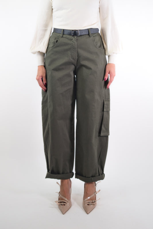 AI26 Susy Mix Pantalone 61048PMTR Militare