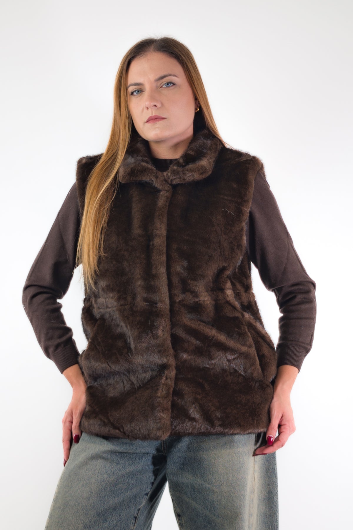 AI26 Susy Mix Gilet GL0582 Moro