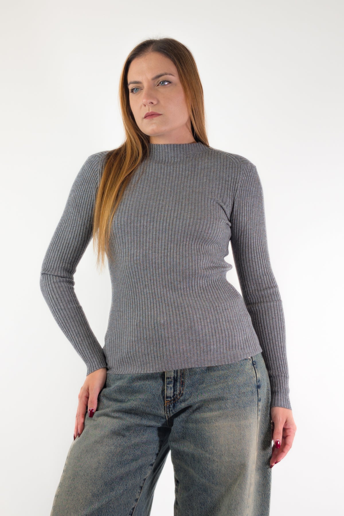 AI26 Susy Mix Maglia 260905 Grigio