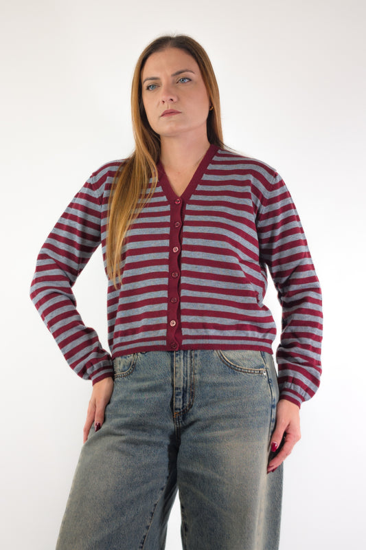 AI26 Susy Mix Cardigan M202 Vino