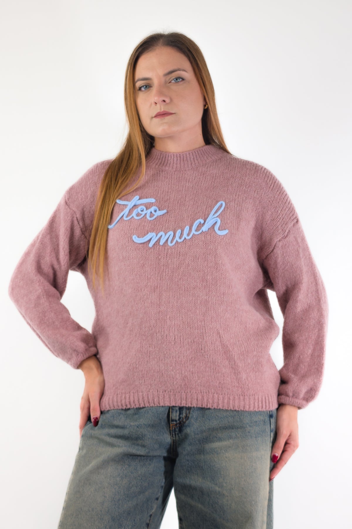 AI26 Luxury Maglia A4581 Too Much Rosa