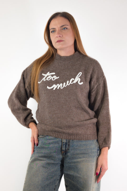 AI26 Luxury Maglia A4581 Too Much Tortora