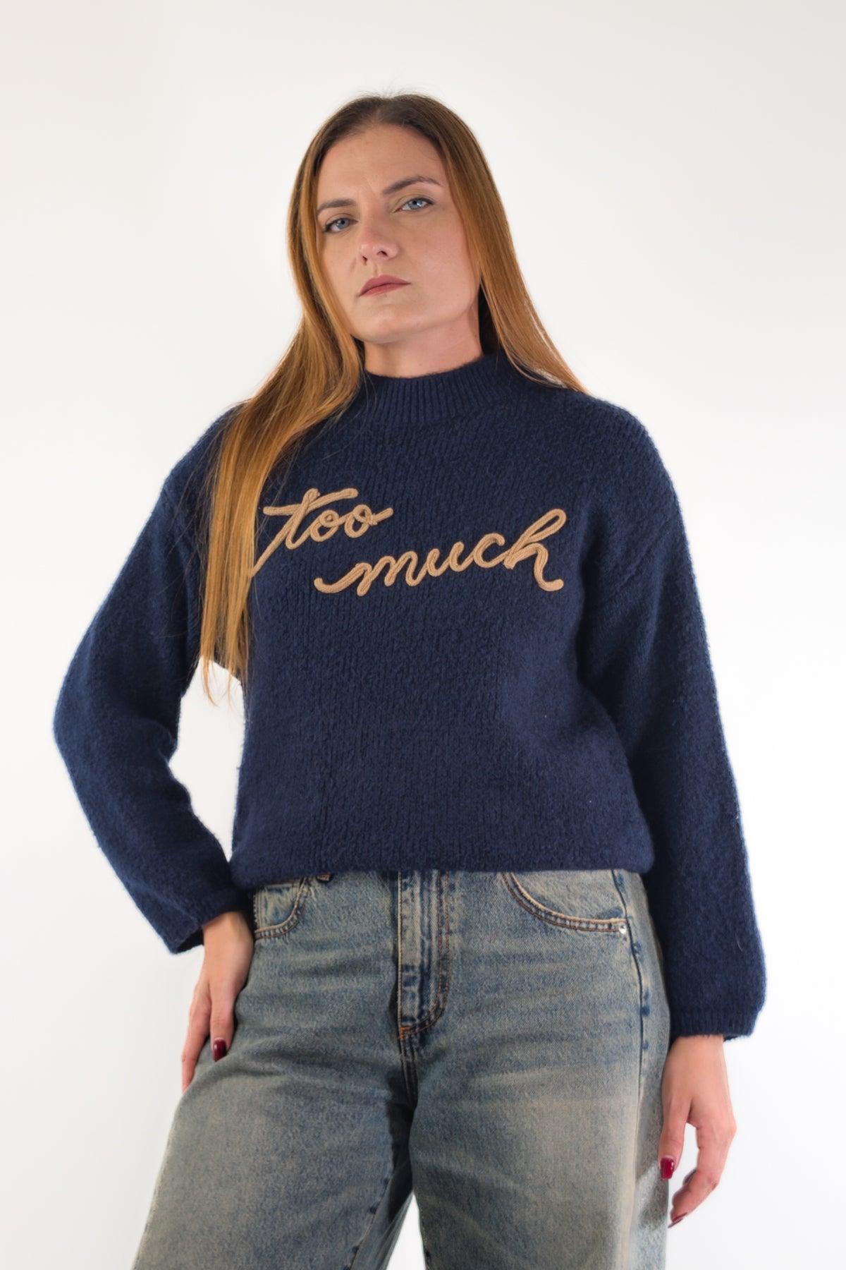 AI26 Luxury Maglia A4581 Too Much Blu