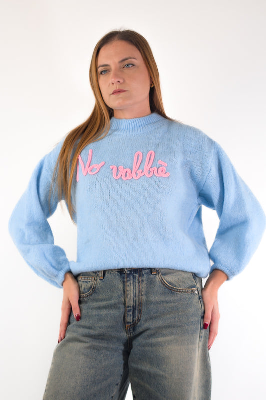 AI26 Luxury Maglia A2702 No Vabbè Celeste