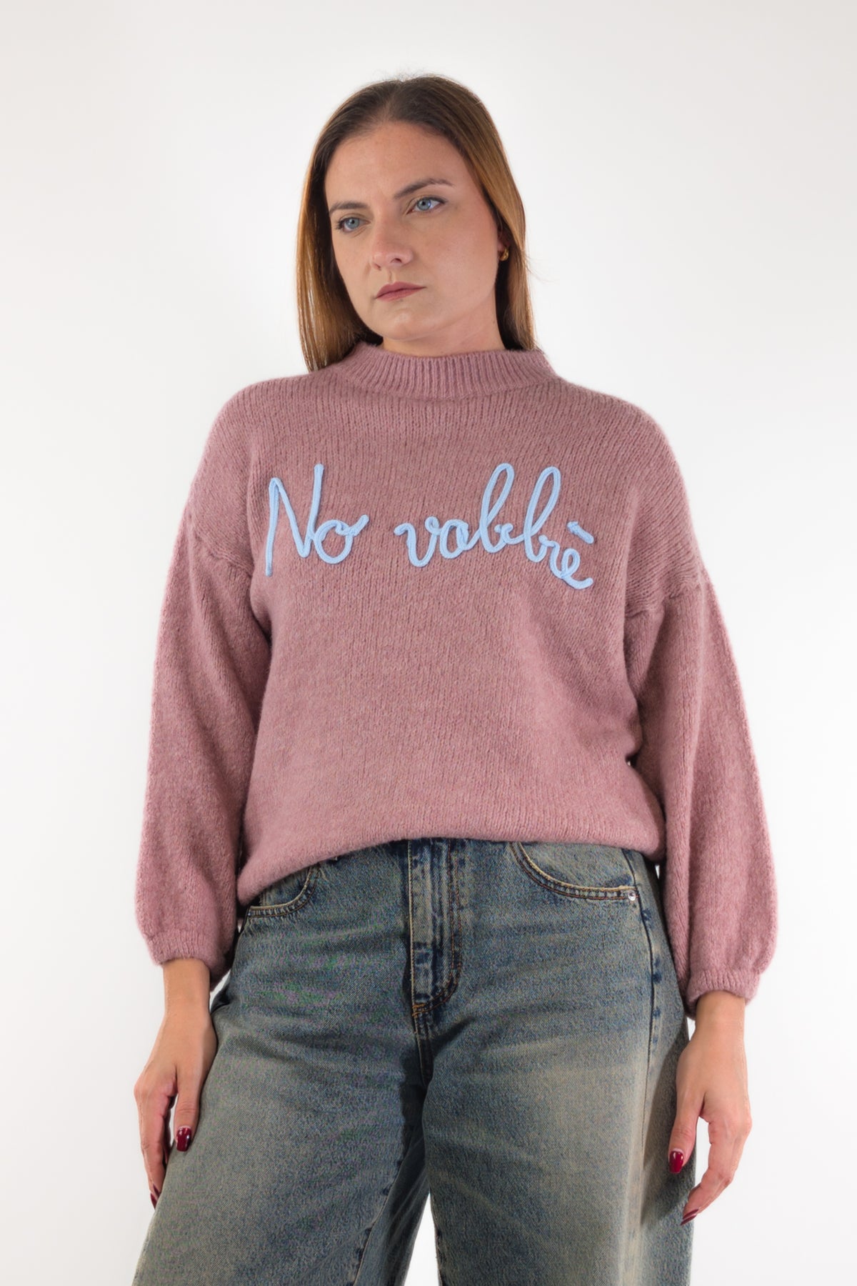 AI26 Luxury Maglia A2702 No Vabbè Rosa Antico