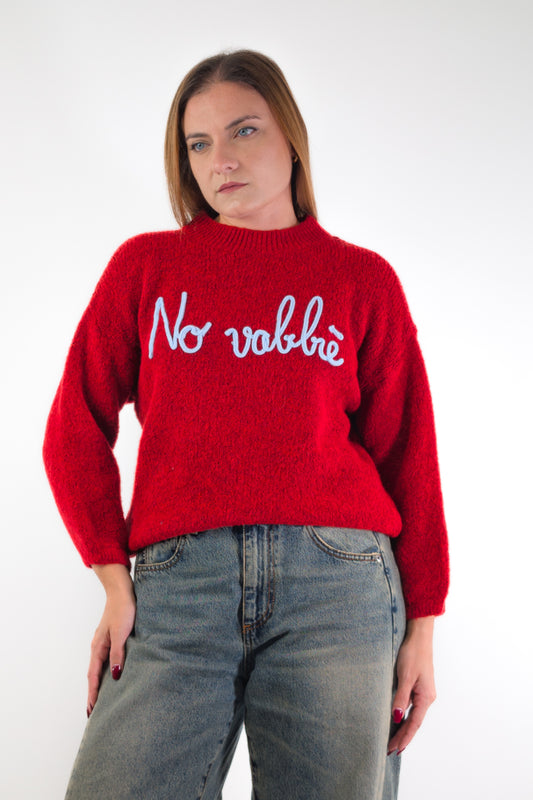 AI26 Luxury Maglia A2702 No Vabbè Rosso