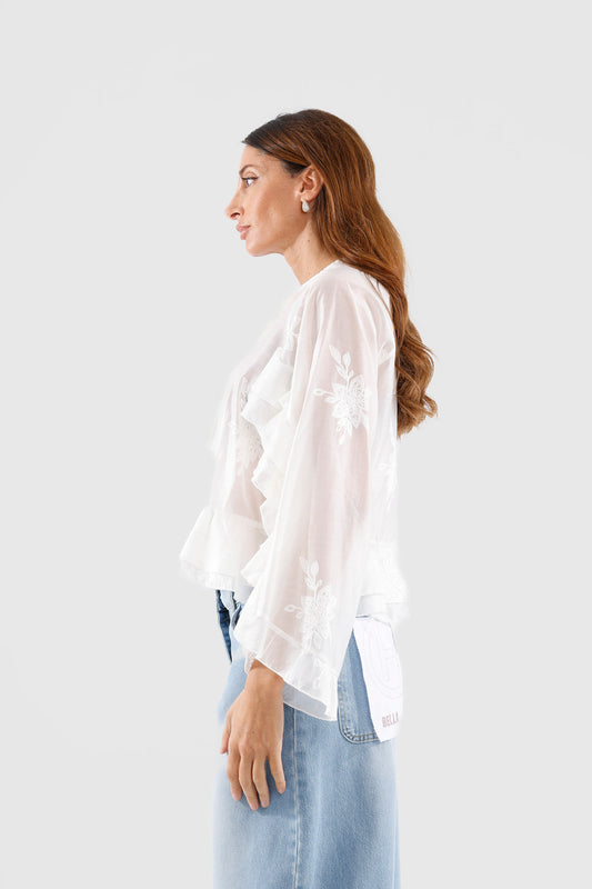 PE26 Have One Blusa CMA-Q016 Avorio