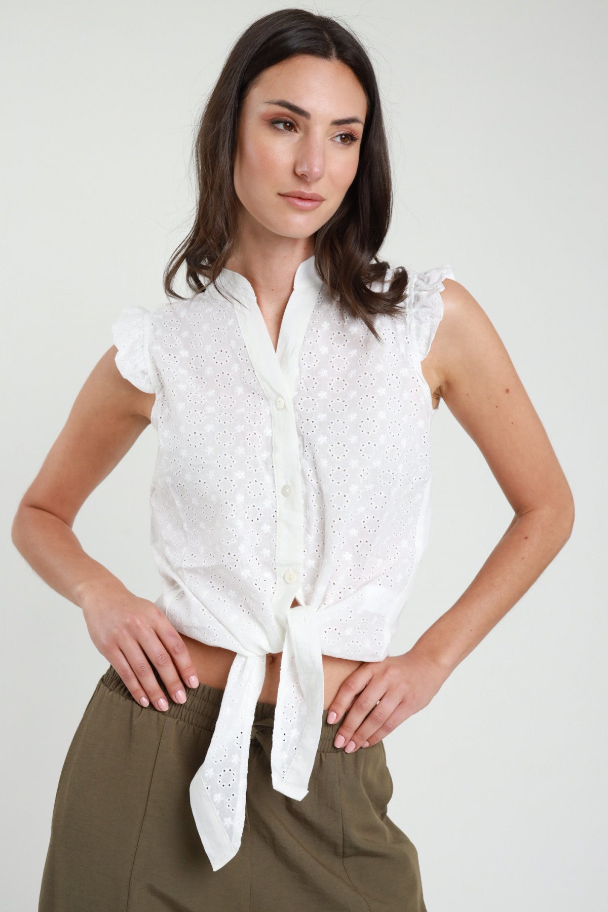 PE26 Susy Mix Camicia 180381 Bianco