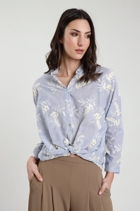 PE26 Susy Mix Camicia 23235SD Celeste