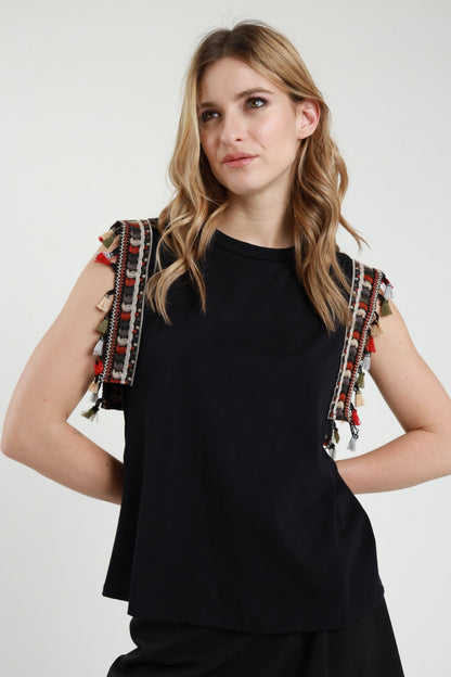PE26 Susy Mix Canotta K2477921 Nero