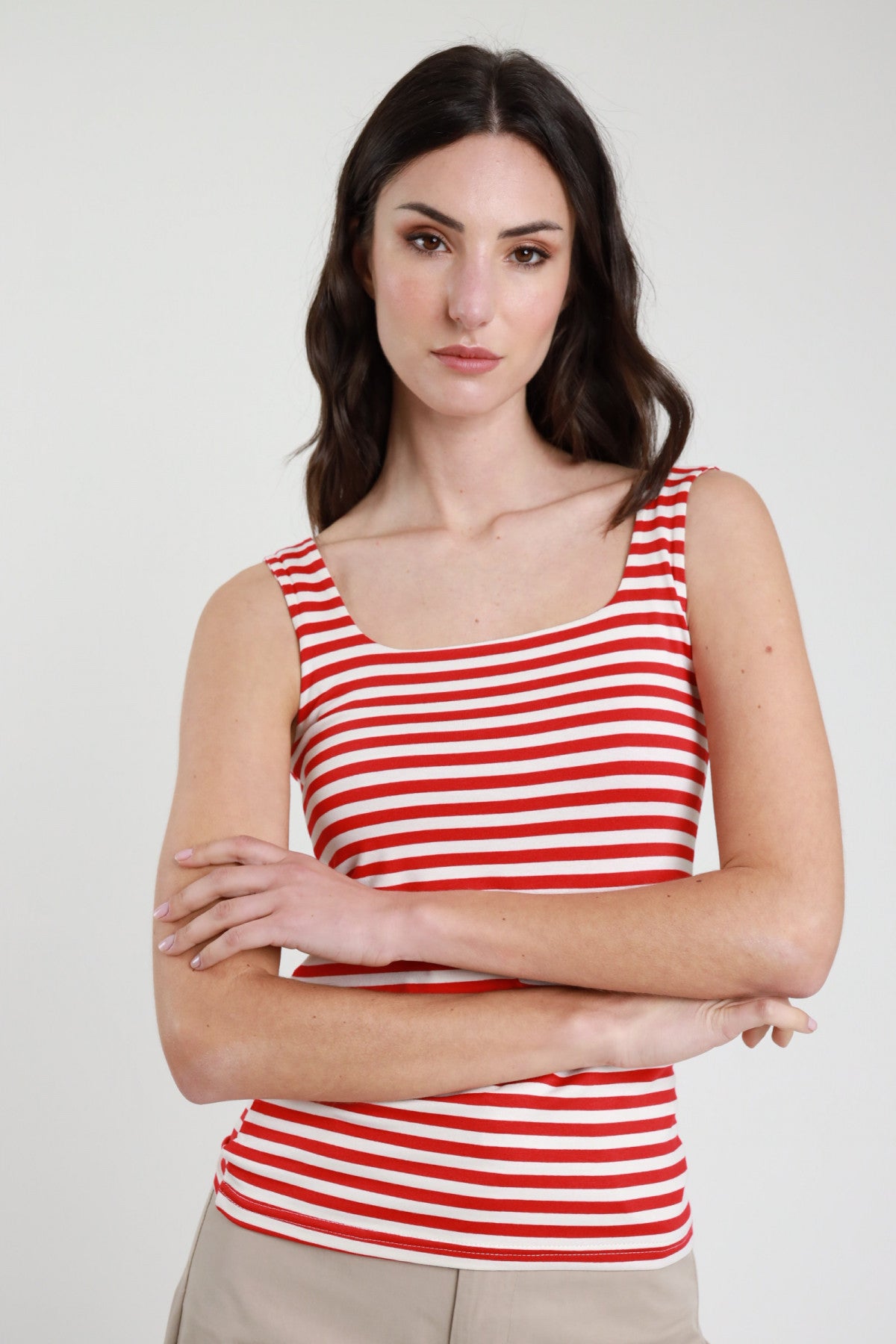 PE26 Susy Mix Canotta 260101G Rosso