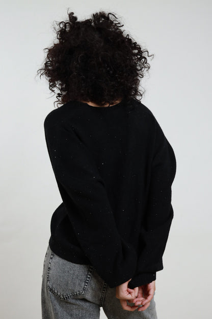 AI25 Susy Mix Cardigan 78185 Nero