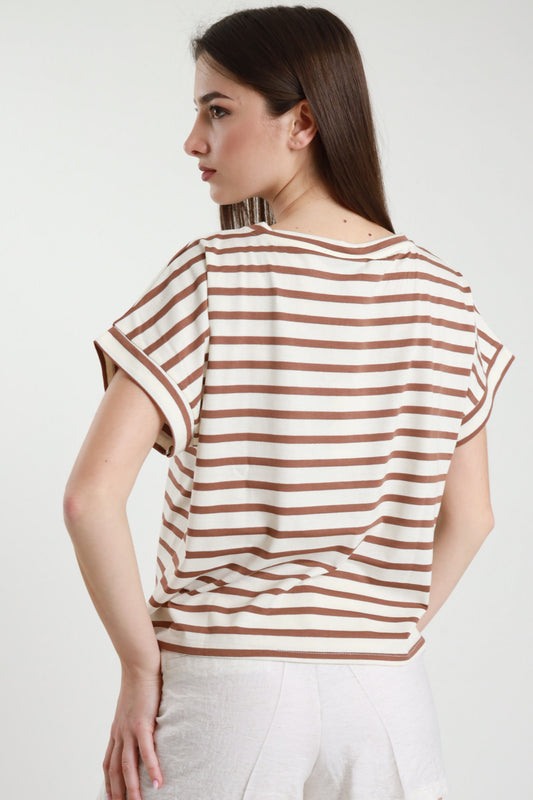 PE26 Susy Mix Maglia 12140 Tabacco
