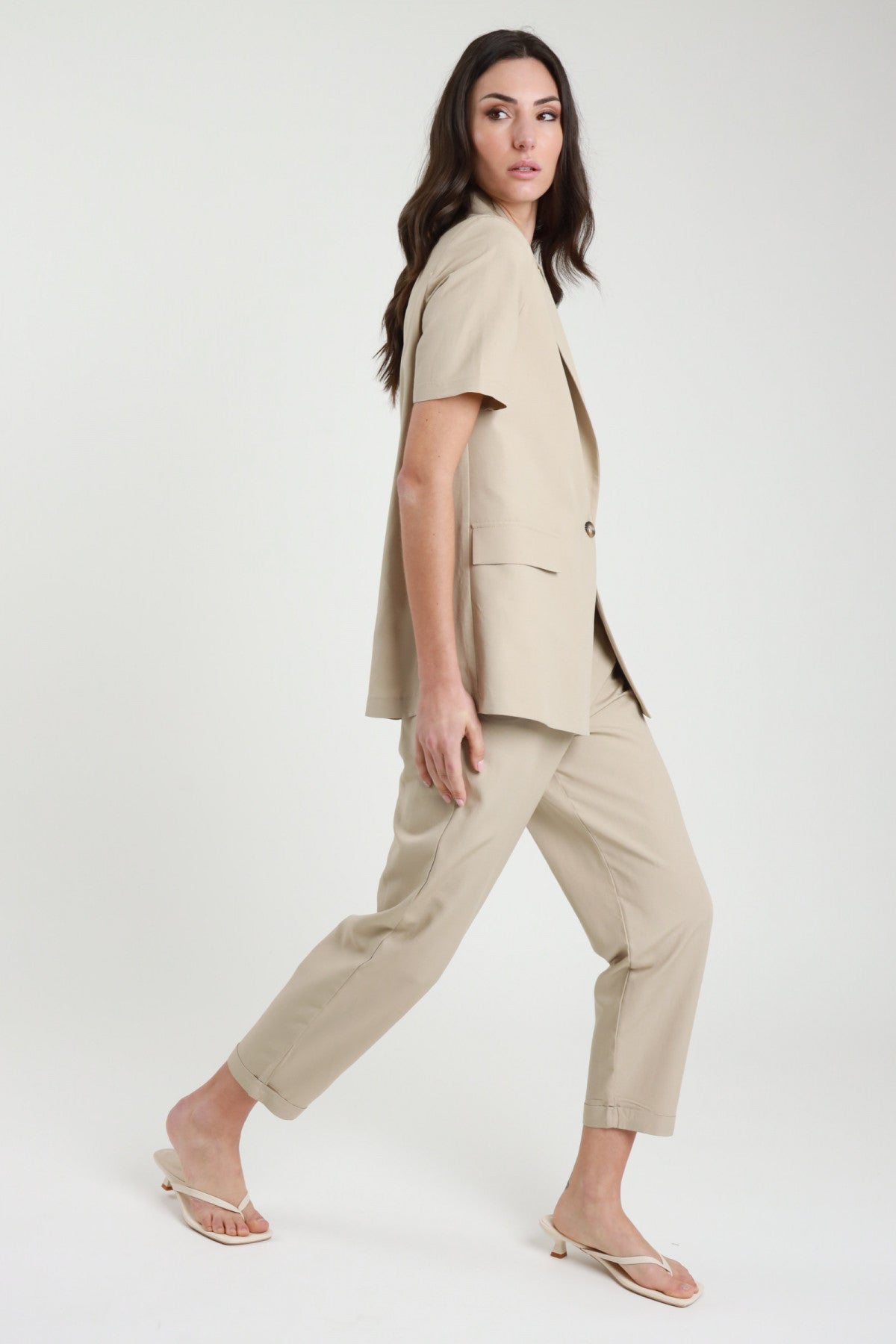 PE26 Susy Mix Pantalone 102371 Beige