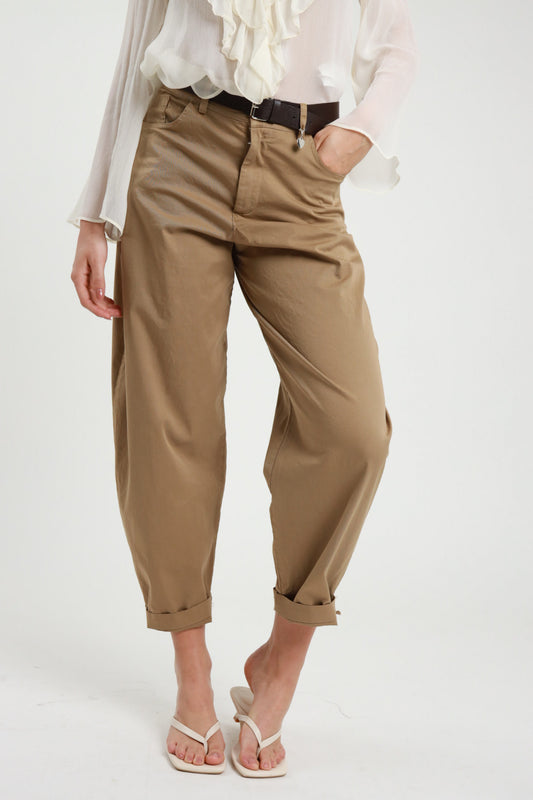 PE26 Susy Mix Pantalone 60285GL Cammello