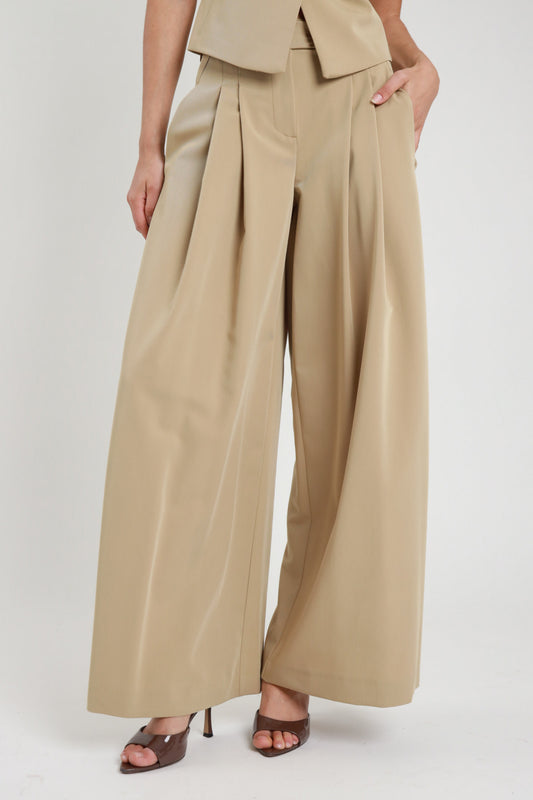 PE26 Susy Mix Pantalone P3778MF Cammello