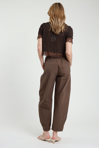 PE26 Susy Mix Pantalone 58300TL Moro