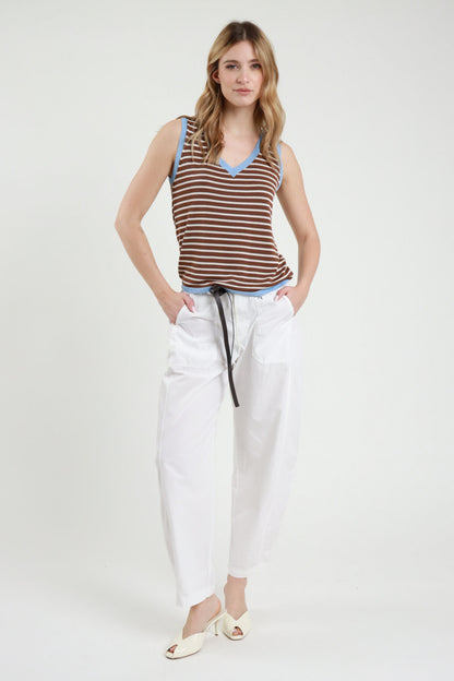 PE26 Susy Mix Pantalone 58300TL Latte